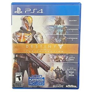 PlayStation 4 Destiny The Collection Video Game Rated T For Teen